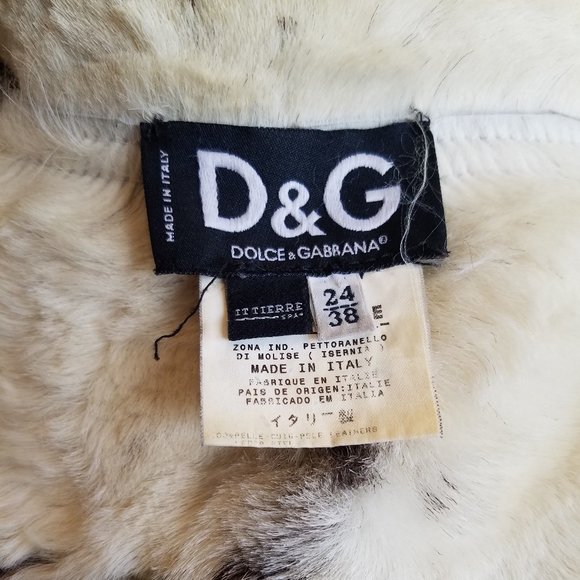 Dolce & Gabbana Italian Silver Leather Coat Jacket Size 24 / 38 - Picture 13 of 16